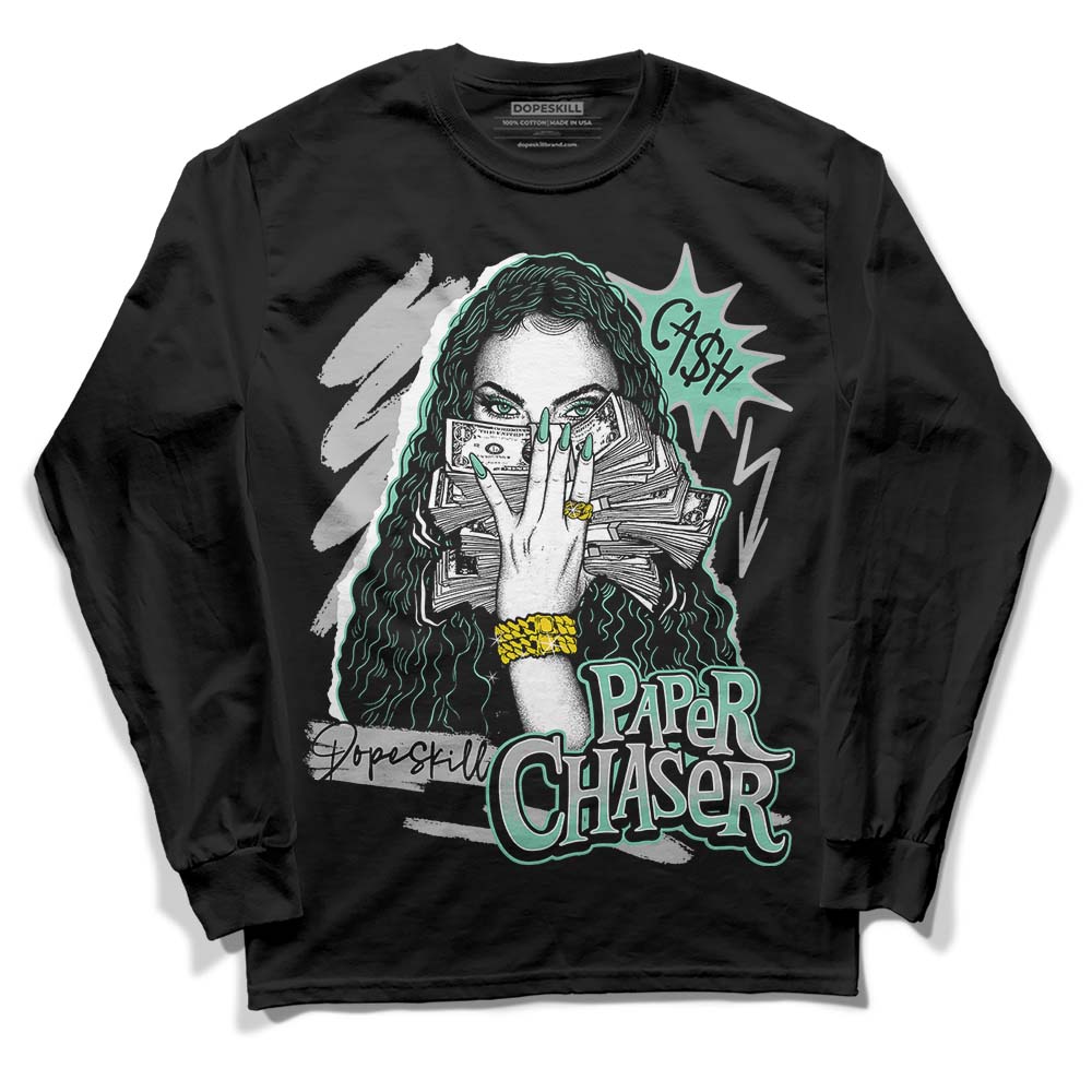Green Glow 3s superstreetwear Long Sleeve T-Shirt NPC Graphic