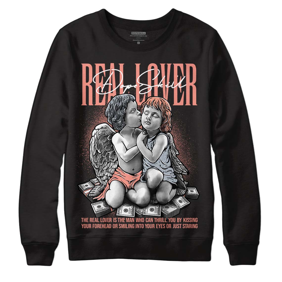 Crimson Bliss 5s superstreetwear Sweatshirt Real Lover Graphic