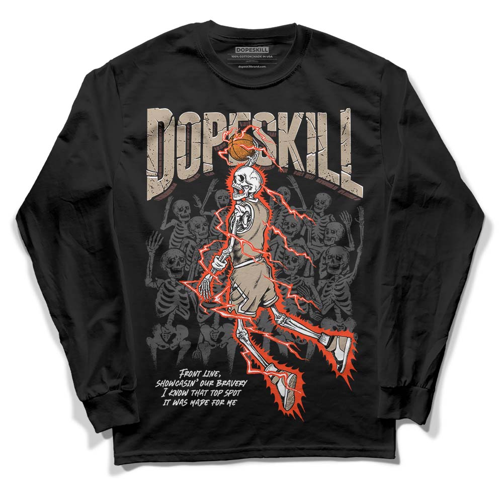 Latte 1s superstreetwear Long Sleeve T-Shirt Thunder Dunk Graphic