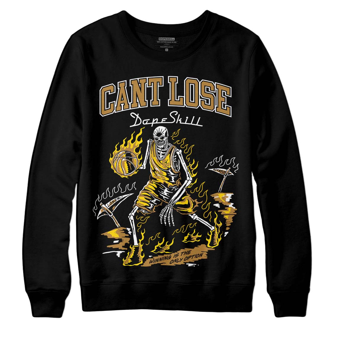 Wheat 13s superstreetwear Sweatshirt Cant Lose Graphic