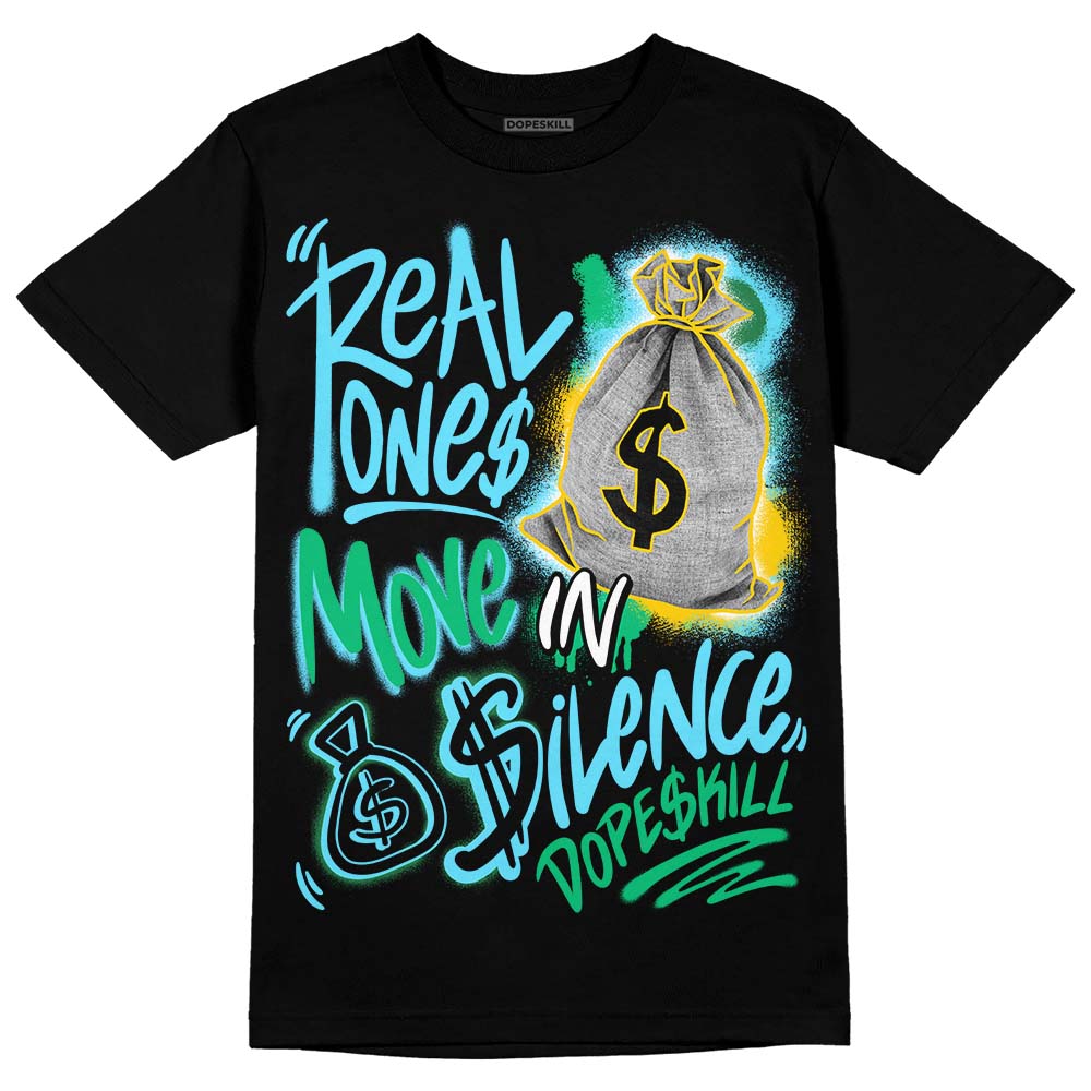 Chunky Dunks superstreetwear T-Shirt Real Ones Move In Silence Graphic