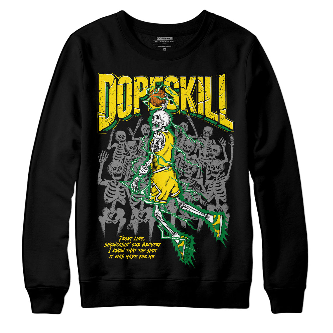 Dunk Low Reverse Brazil superstreetwear Sweatshirt Thunder Dunk Graphic