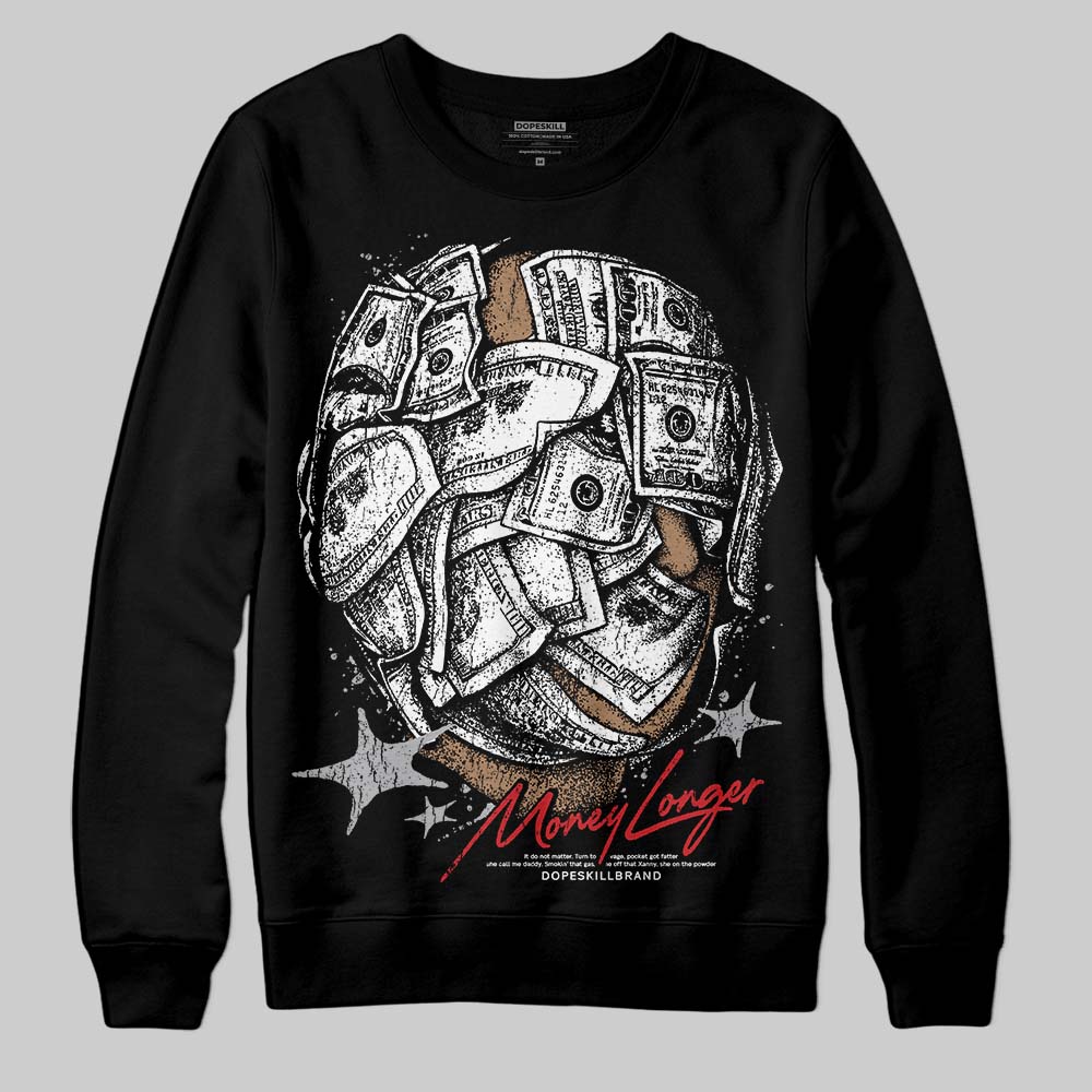 White Cement 4s superstreetwear Sweatshirt Money Longer Graphic