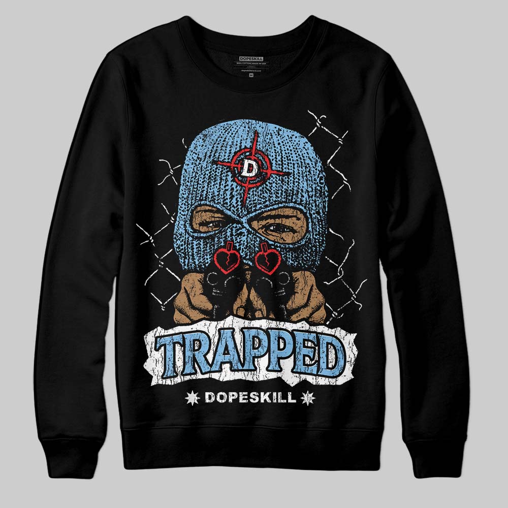 University Blue Collection superstreetwear Sweatshirt New Trapped Graphic