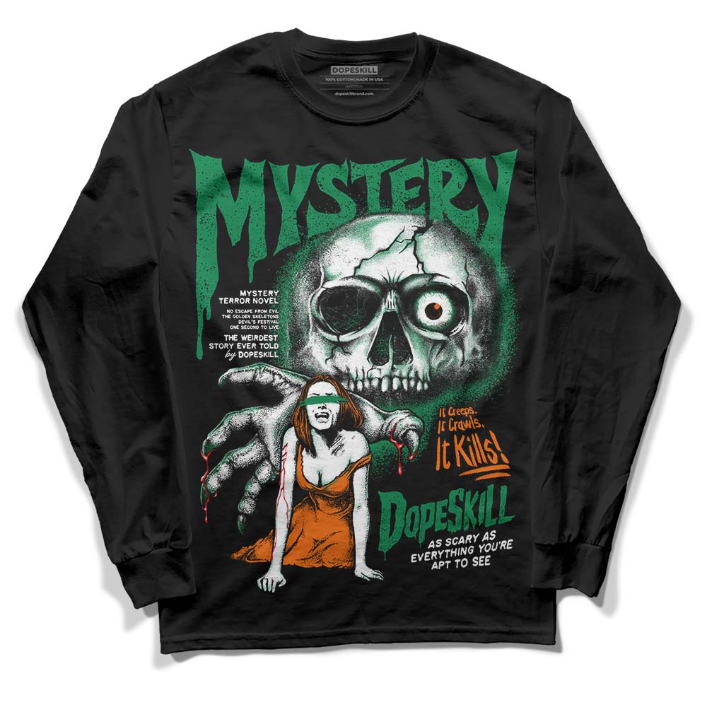 Green Collection superstreetwear Long Sleeve T-Shirt Mystery Ghostly Grasp Graphic