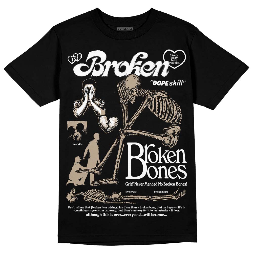 Latte 1s superstreetwear T-Shirt Broken Bones Graphic