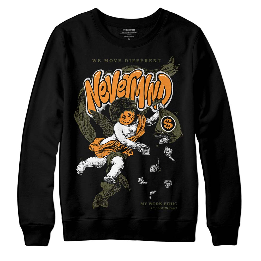 Olive 5s superstreetwear Sweatshirt Nevermind Graphic