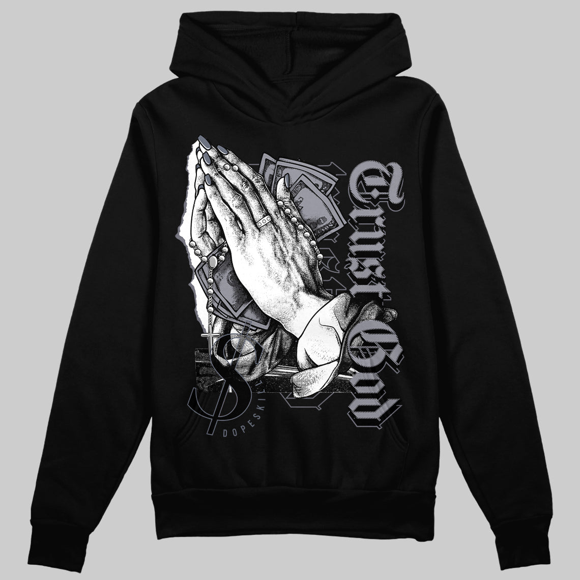 Stealth 14s superstreetwear Hoodie Sweatshirt Trust God Graphic