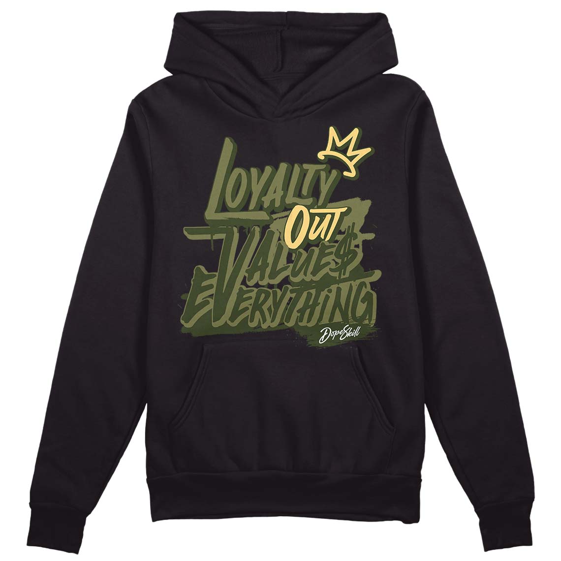 Craft Olive 4s superstreetwear Hoodie Sweatshirt LOVE Graphic