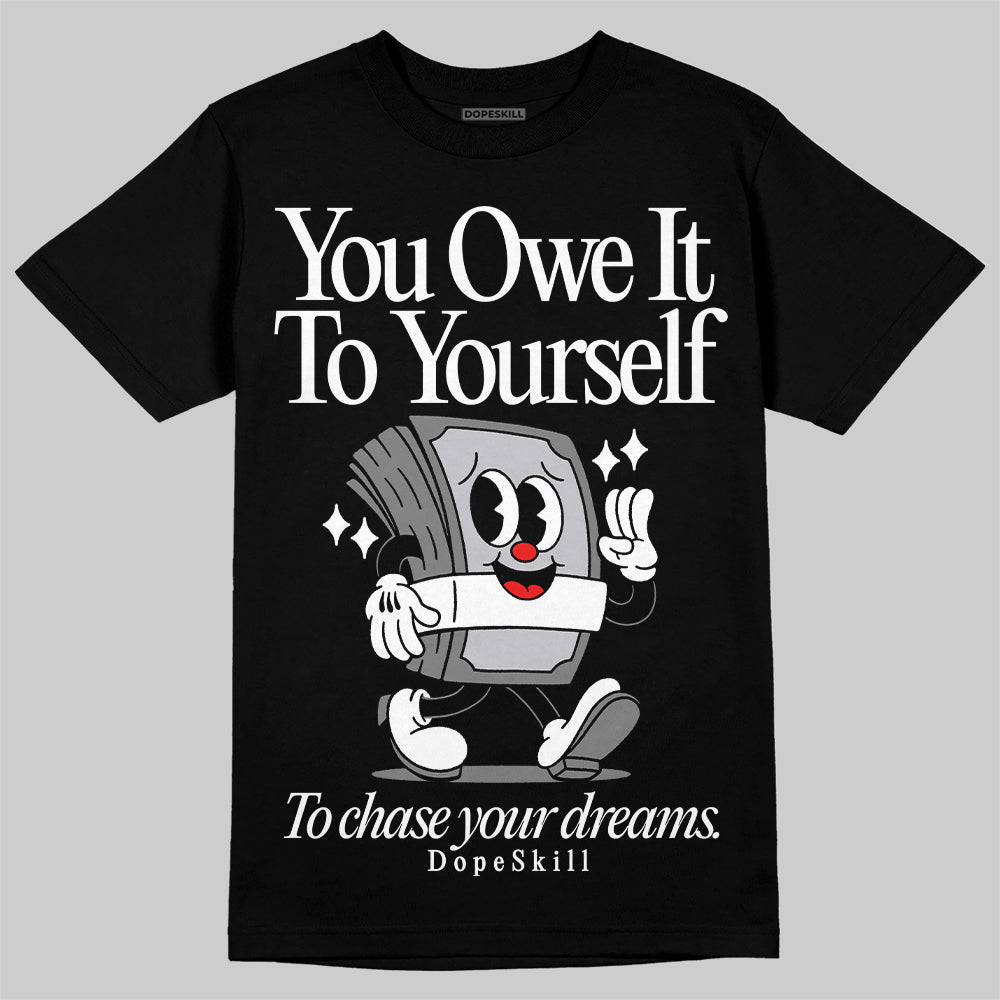 Grey Collection superstreetwear T-Shirt Owe It To Yourself Graphic