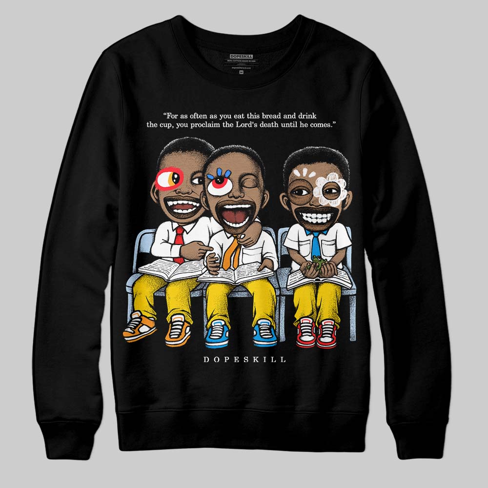 Yellow Ochre 6s superstreetwear Sweatshirt First Sunday Graphic