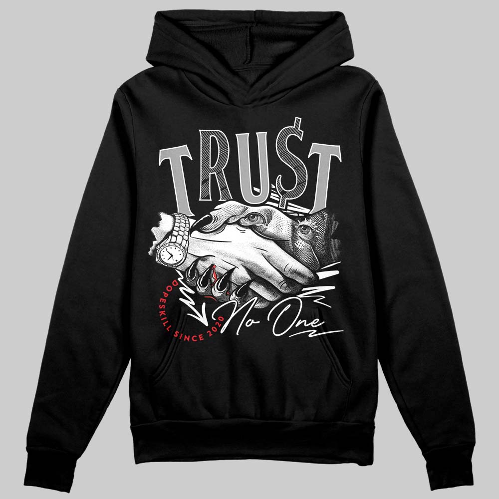 85 Black White 1s superstreetwear Hoodie Sweatshirt Trust No One Graphic