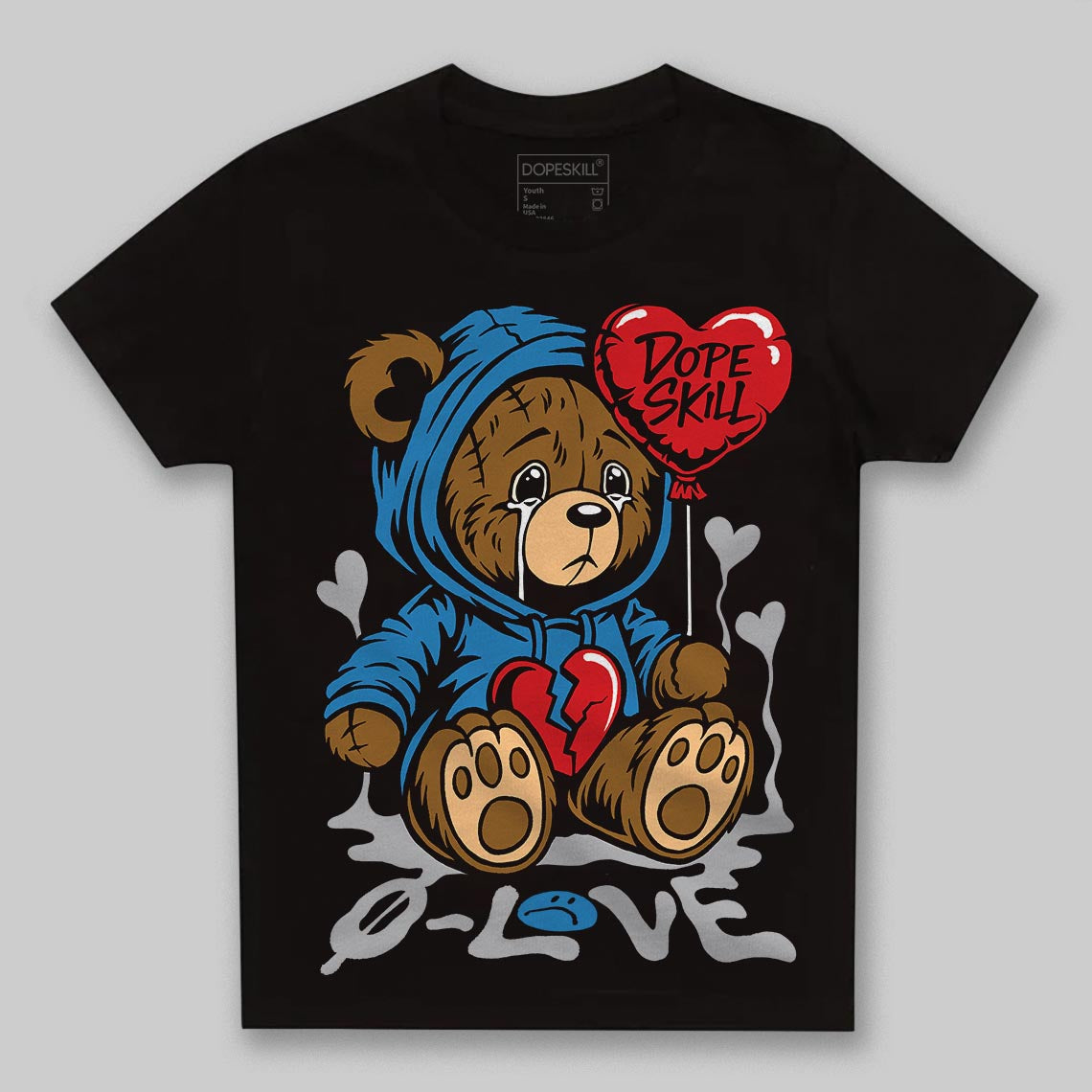 Rare Air 3s superstreetwear Toddler Kids T-shirt Broken Bear Graphic
