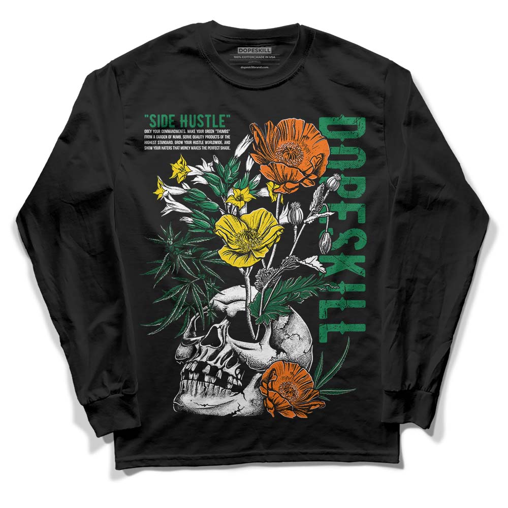 Green Collection superstreetwear Long Sleeve T-Shirt Side Hustle Graphic