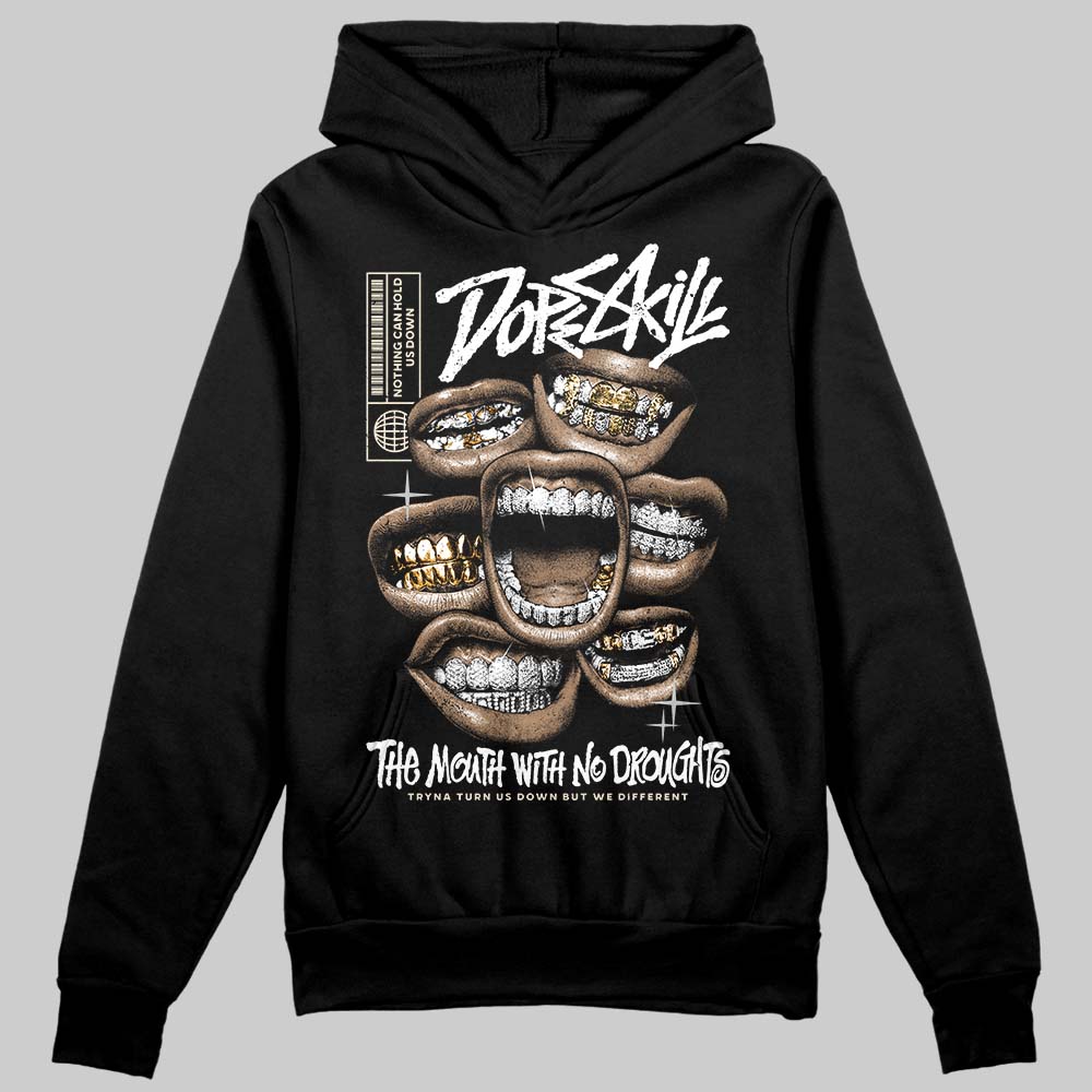 Reverse Metallic 5s superstreetwear Hoodie Sweatshirt The Mouth With No Droughts Graphic