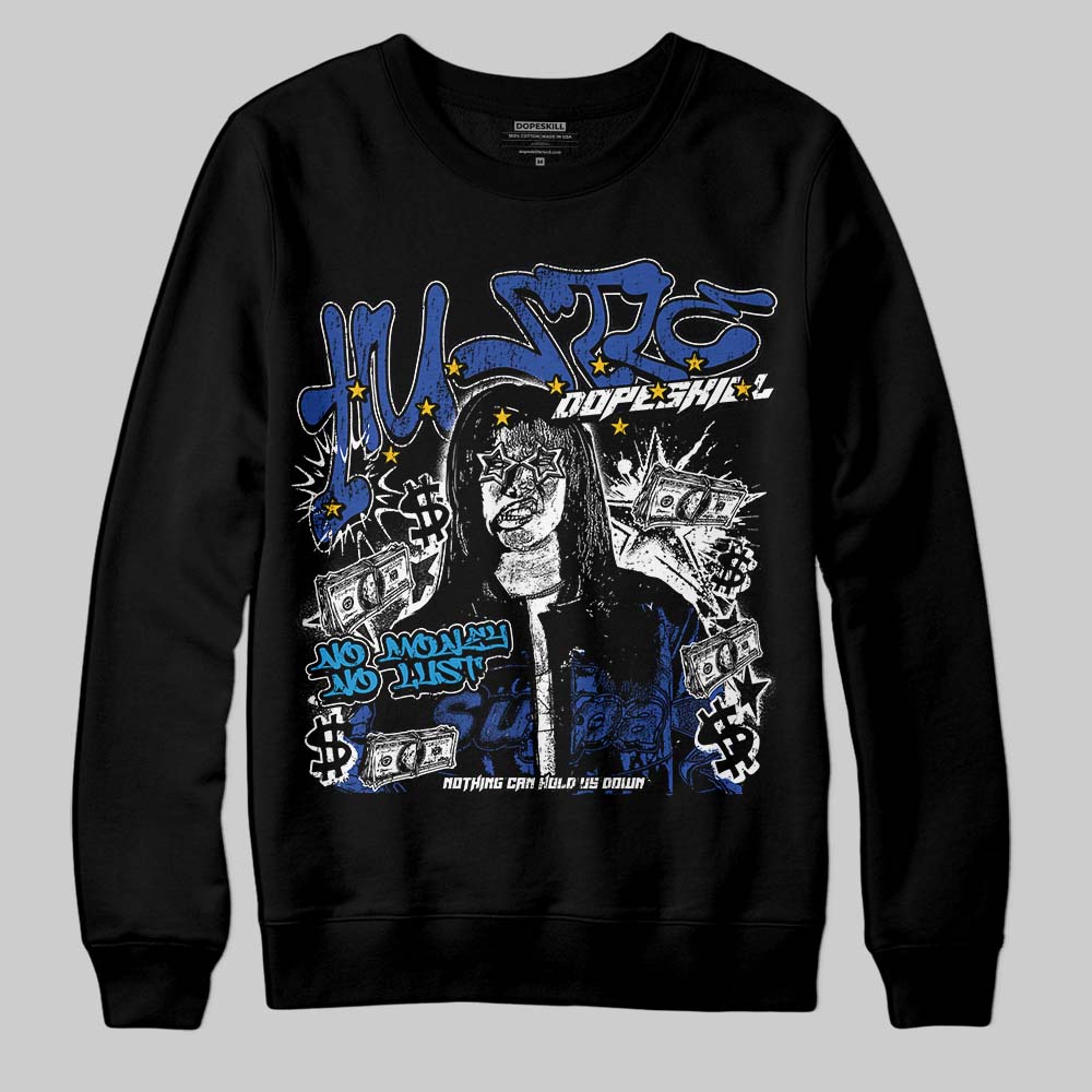 Royal Blue Collection superstreetwear Sweatshirt No Money No Lust Graphic