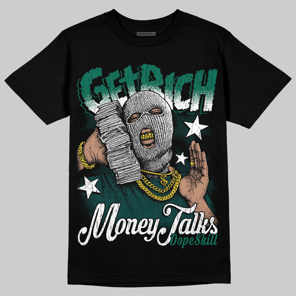 Oxidized Green 4s superstreetwear T-Shirt Get Rich Graphic