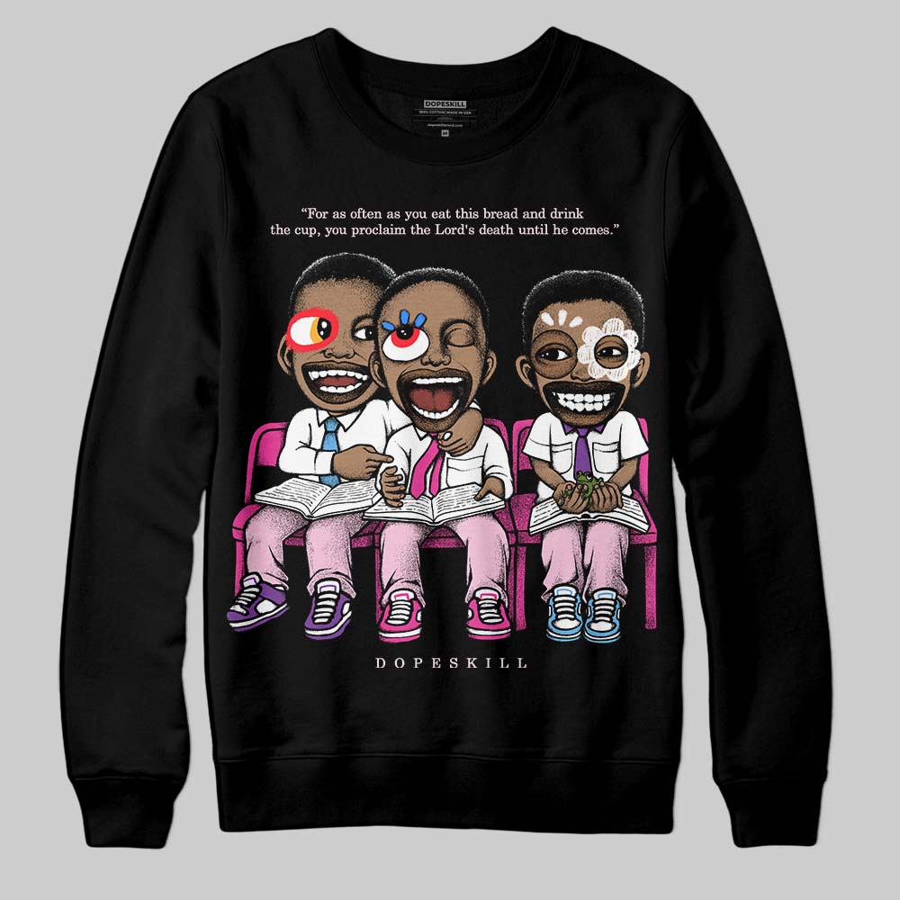 Pink Collection superstreetwear Sweatshirt First Sunday Graphic