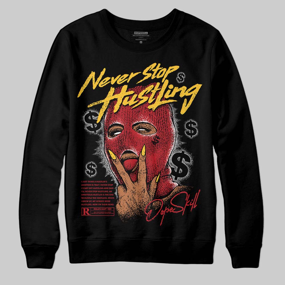 Ferrari 14s superstreetwear Sweatshirt Never Stop Hustling Graphic