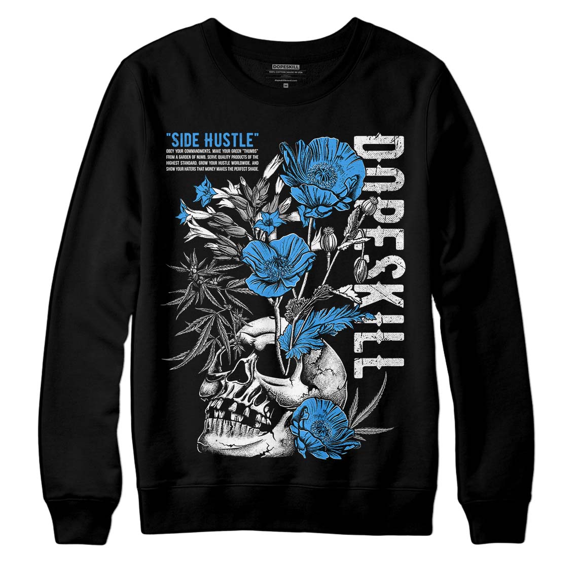Midnight Navy 3s superstreetwear Sweatshirt Side Hustle Graphic
