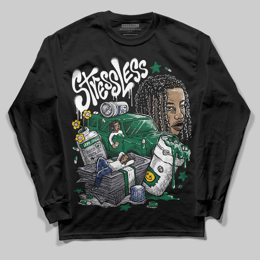 GT-2160 Shamrock Green superstreetwear Long Sleeve T-Shirt Stressless Graphic