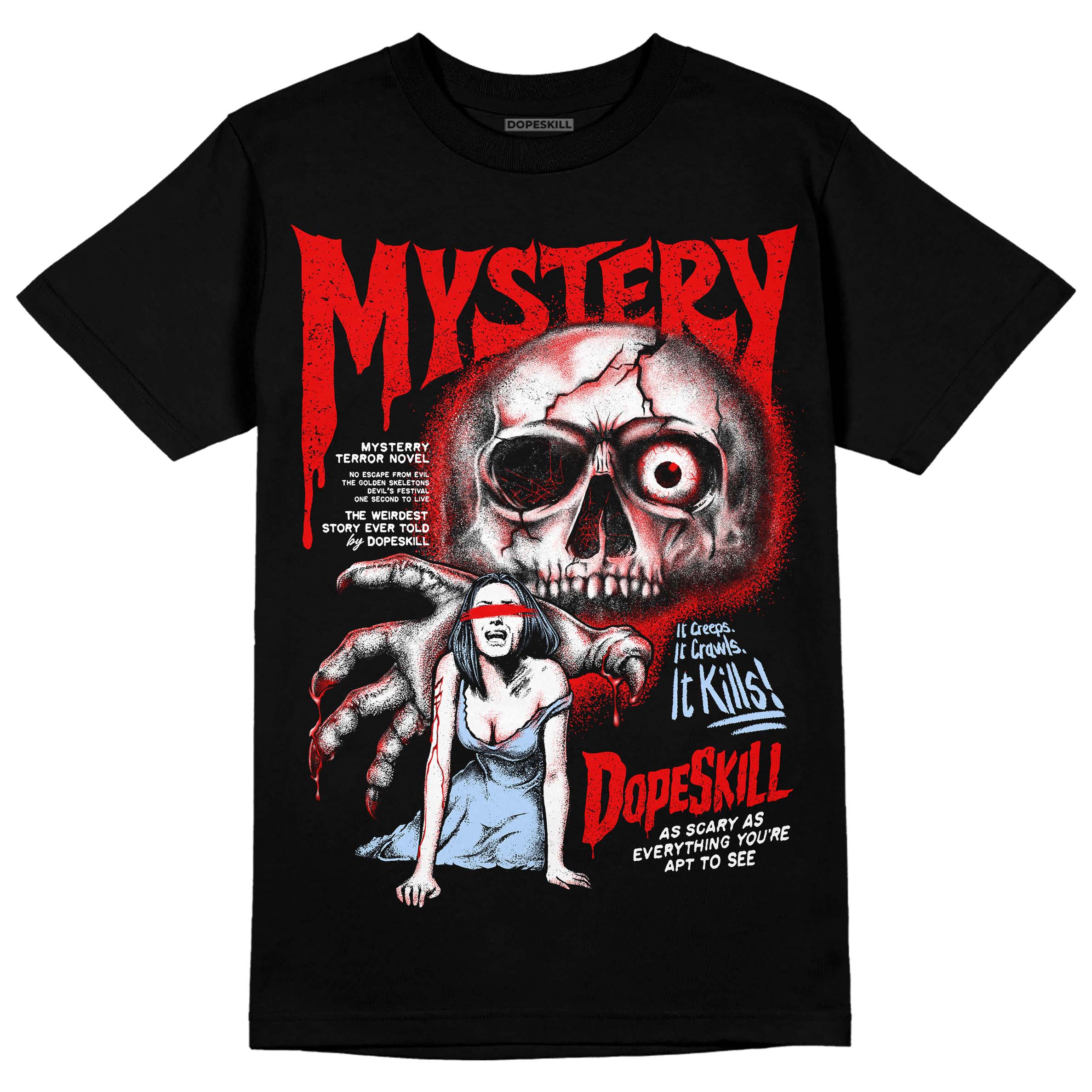 Cherry 11s superstreetwear T-Shirt Mystery Ghostly Grasp Graphic
