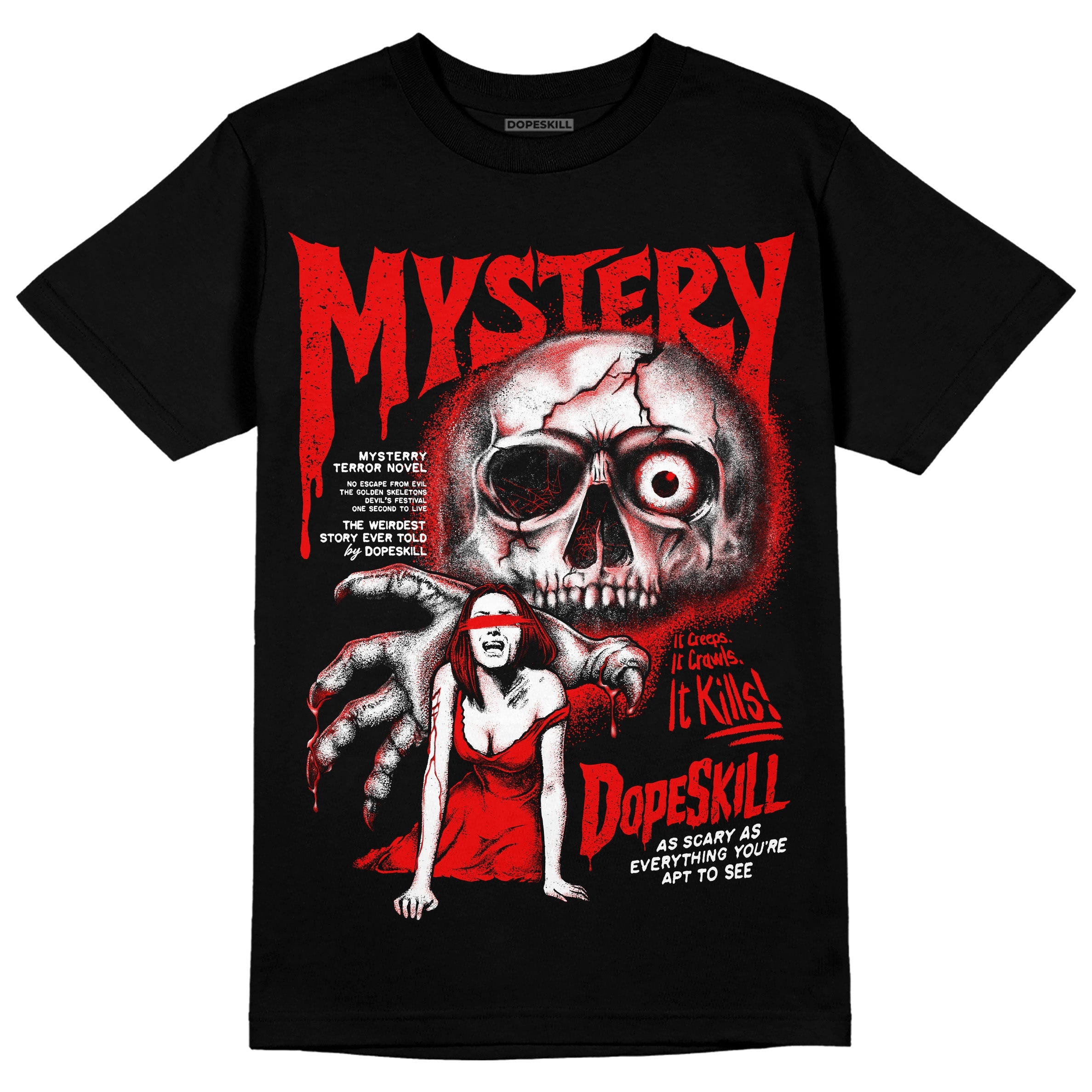 Cherry 12s superstreetwear T-Shirt Mystery Ghostly Grasp Graphic
