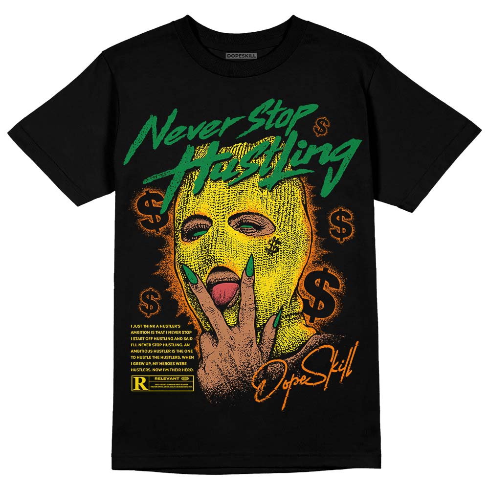 Dunk Reverse Brazil superstreetwear T-Shirt Never Stop Hustling Graphic