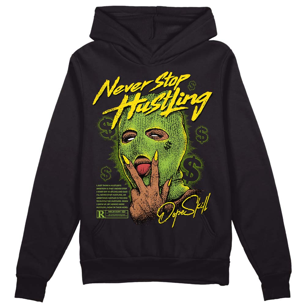 Dunk 'Chlorophyll' superstreetwear Hoodie Sweatshirt Never Stop Hustling Graphic