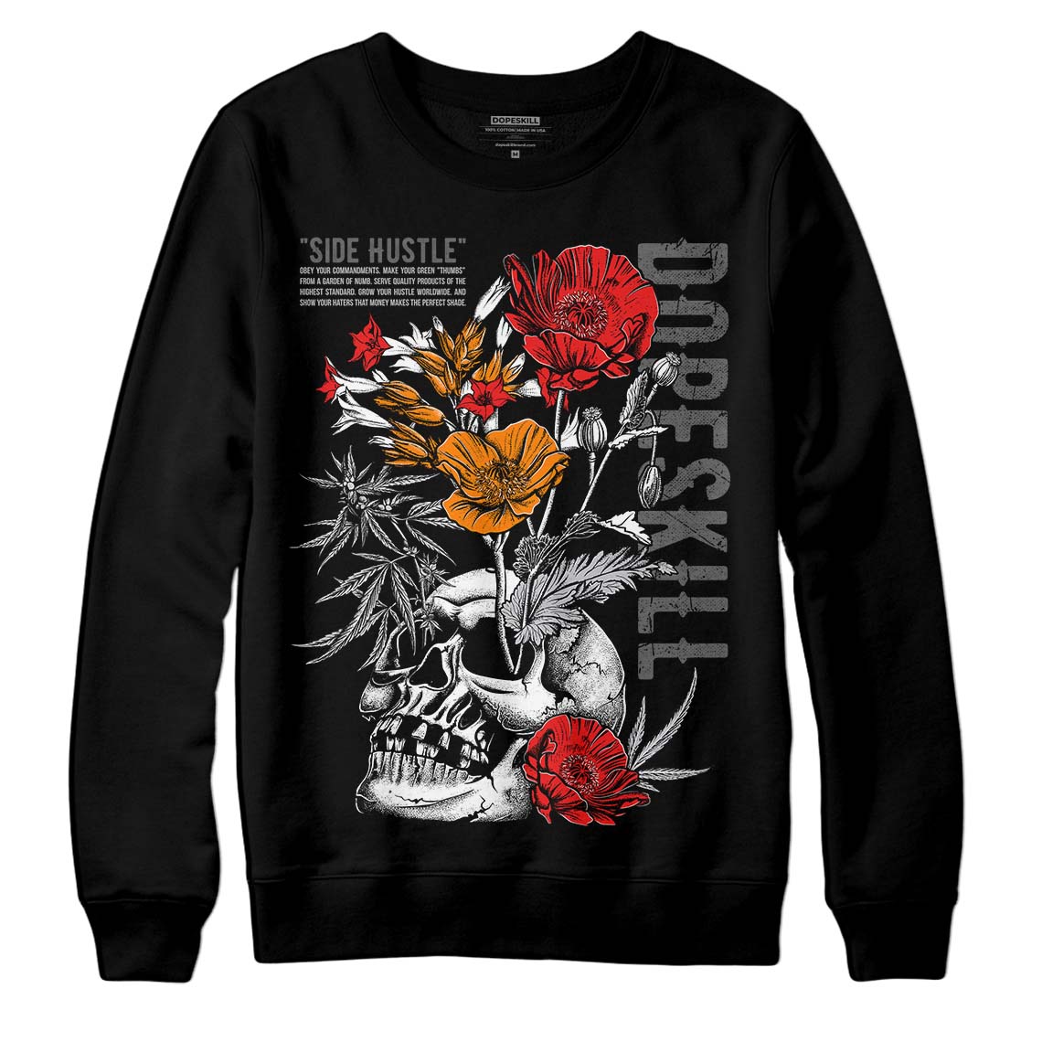 Grey Collection superstreetwear Sweatshirt Side Hustle Graphic