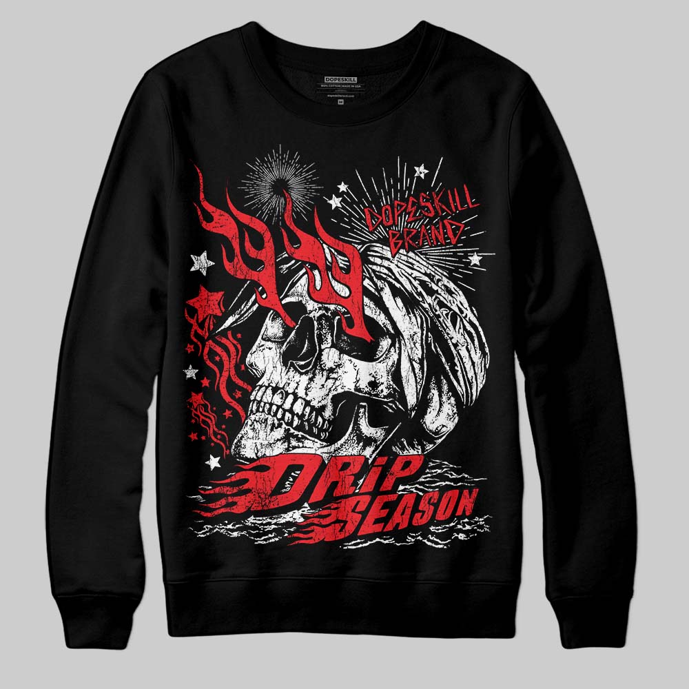 Red Collection superstreetwear Sweatshirt Drip Season Graphic