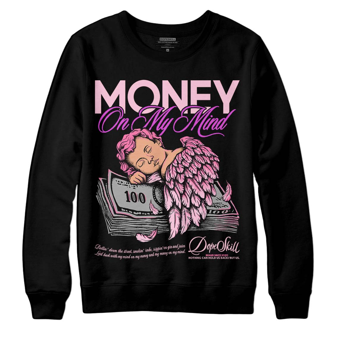 Dunk Low Pink Foam superstreetwear Sweatshirt MOMM Graphic