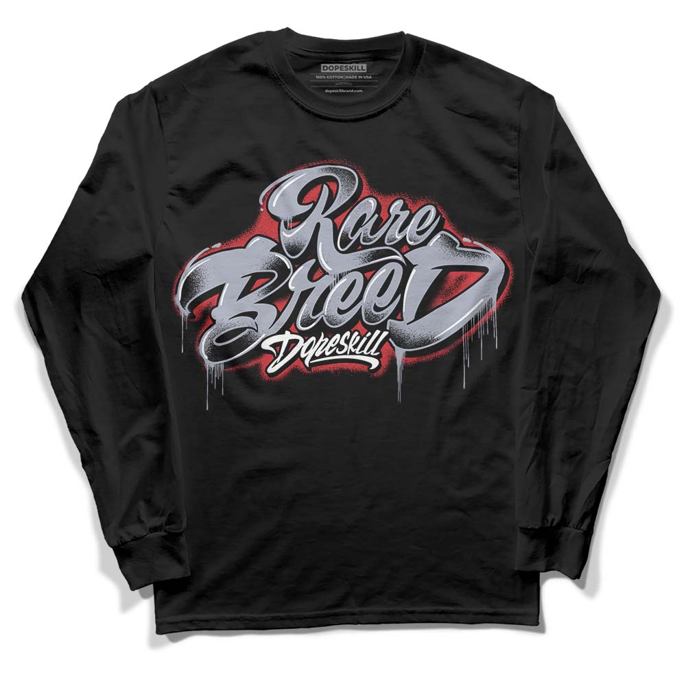 Bred Reimagined 4s superstreetwear Long Sleeve T-Shirt Rare Breed Type Graphic