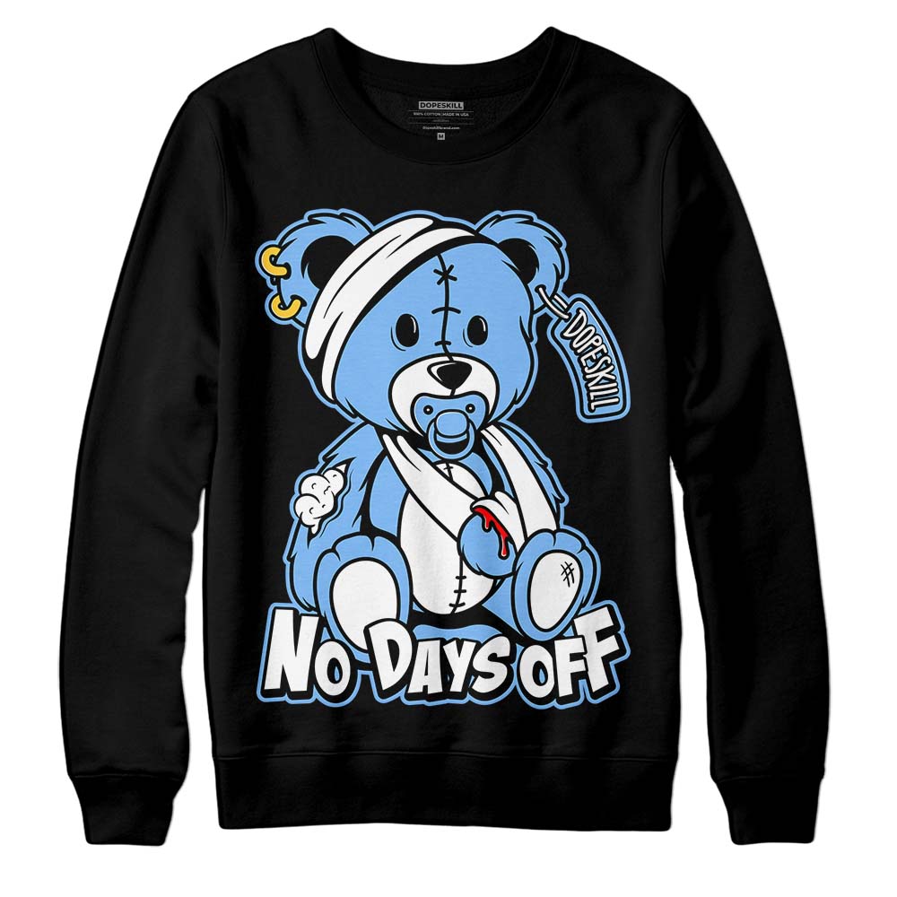 Powder Blue 9s superstreetwear Sweatshirt Hurt Bear Graphic