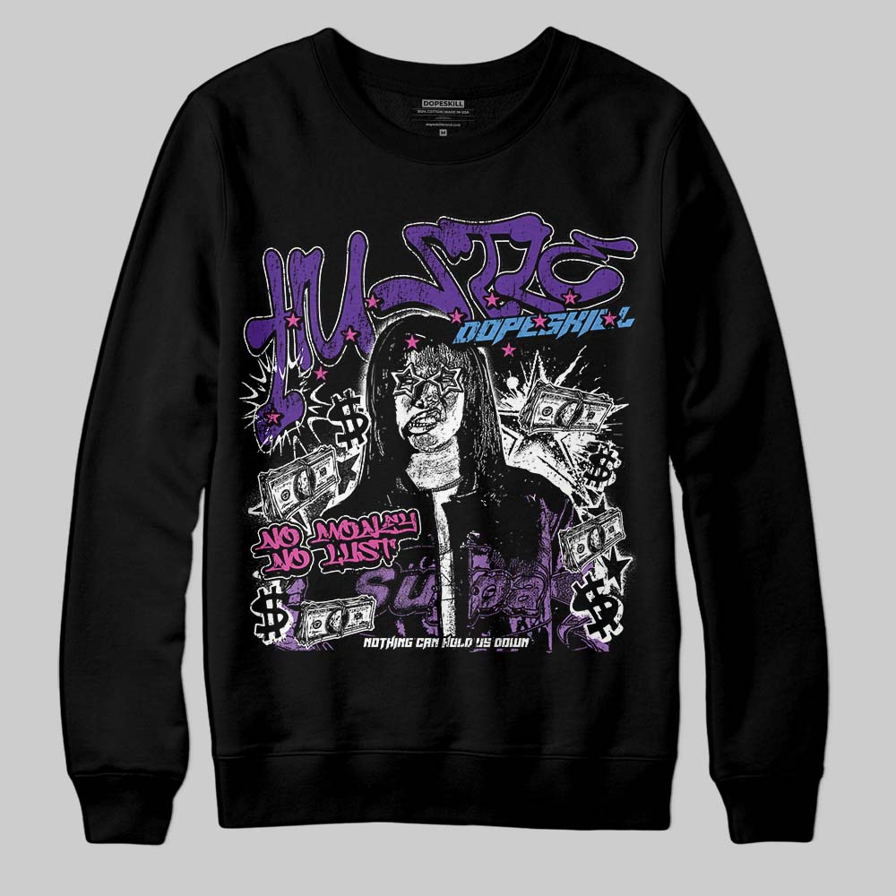 PURPLE Collection superstreetwear Sweatshirt No Money No Lust Graphic