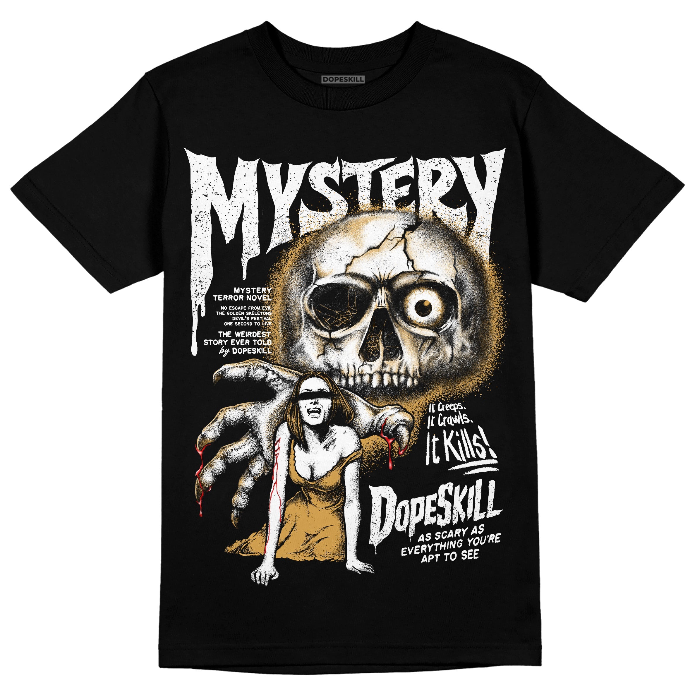 Gratitude 11s superstreetwear T-Shirt Mystery Ghostly Grasp Graphic