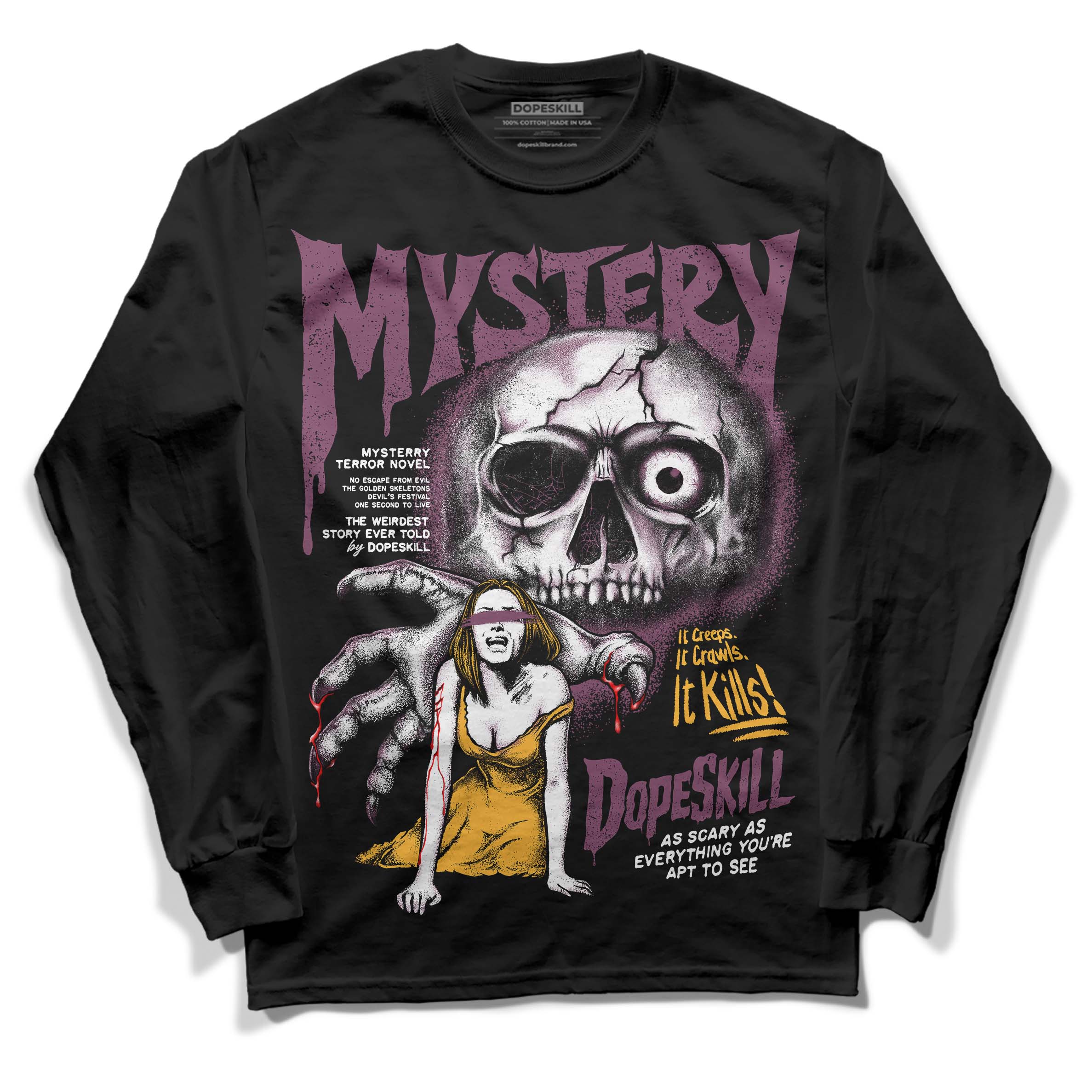 Brotherhood 1s High OG superstreetwear Long Sleeve T-Shirt Mystery Ghostly Grasp Graphic