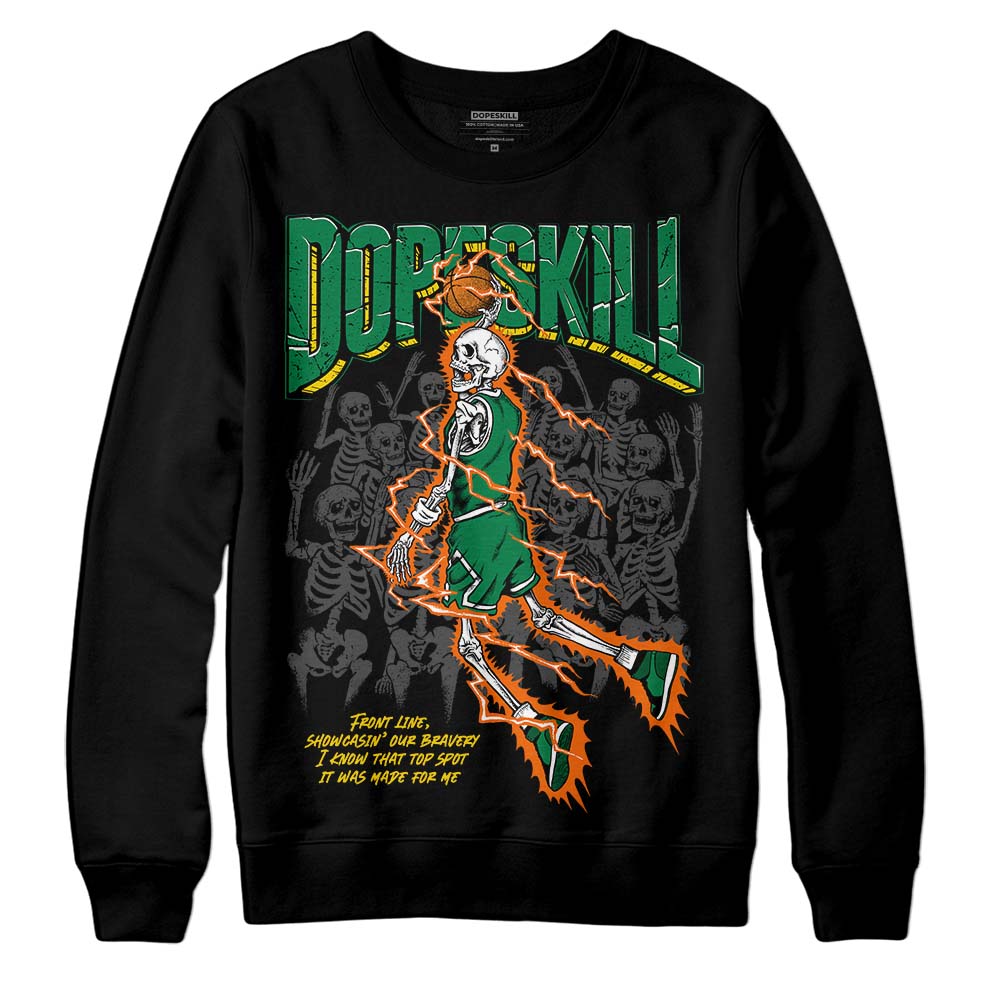 Green Collection superstreetwear Sweatshirt Thunder Dunk Graphic