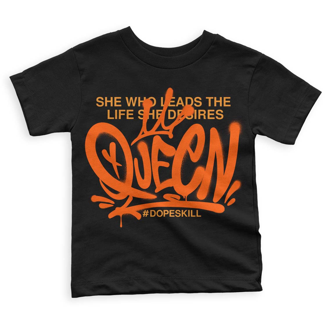 Brilliant Orange 12s superstreetwear Toddler Kids T-shirt Queen Graphic