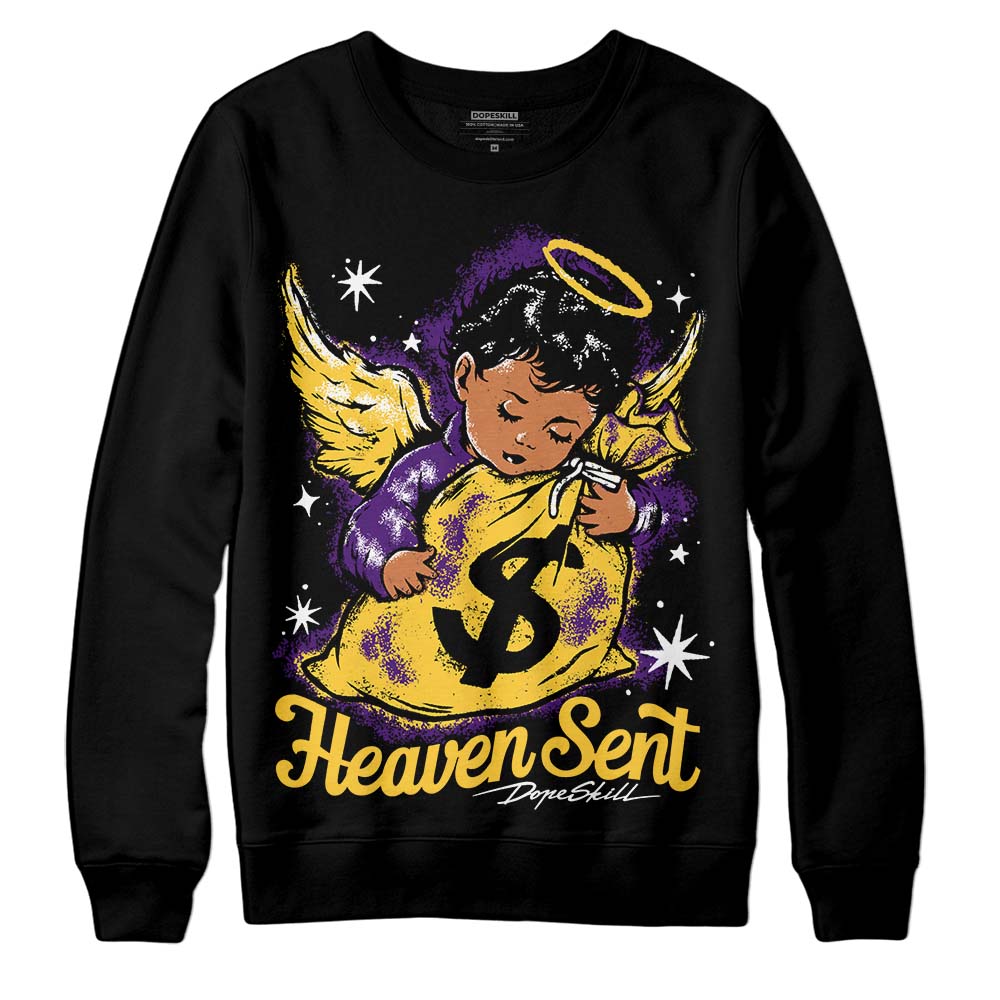 Field Purple 12s superstreetwear Sweatshirt Heaven Sent Graphic