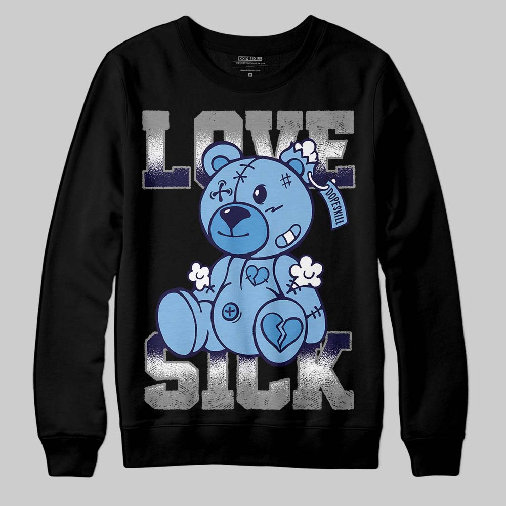 University Blue Collection superstreetwear Sweatshirt Love Sick Graphic