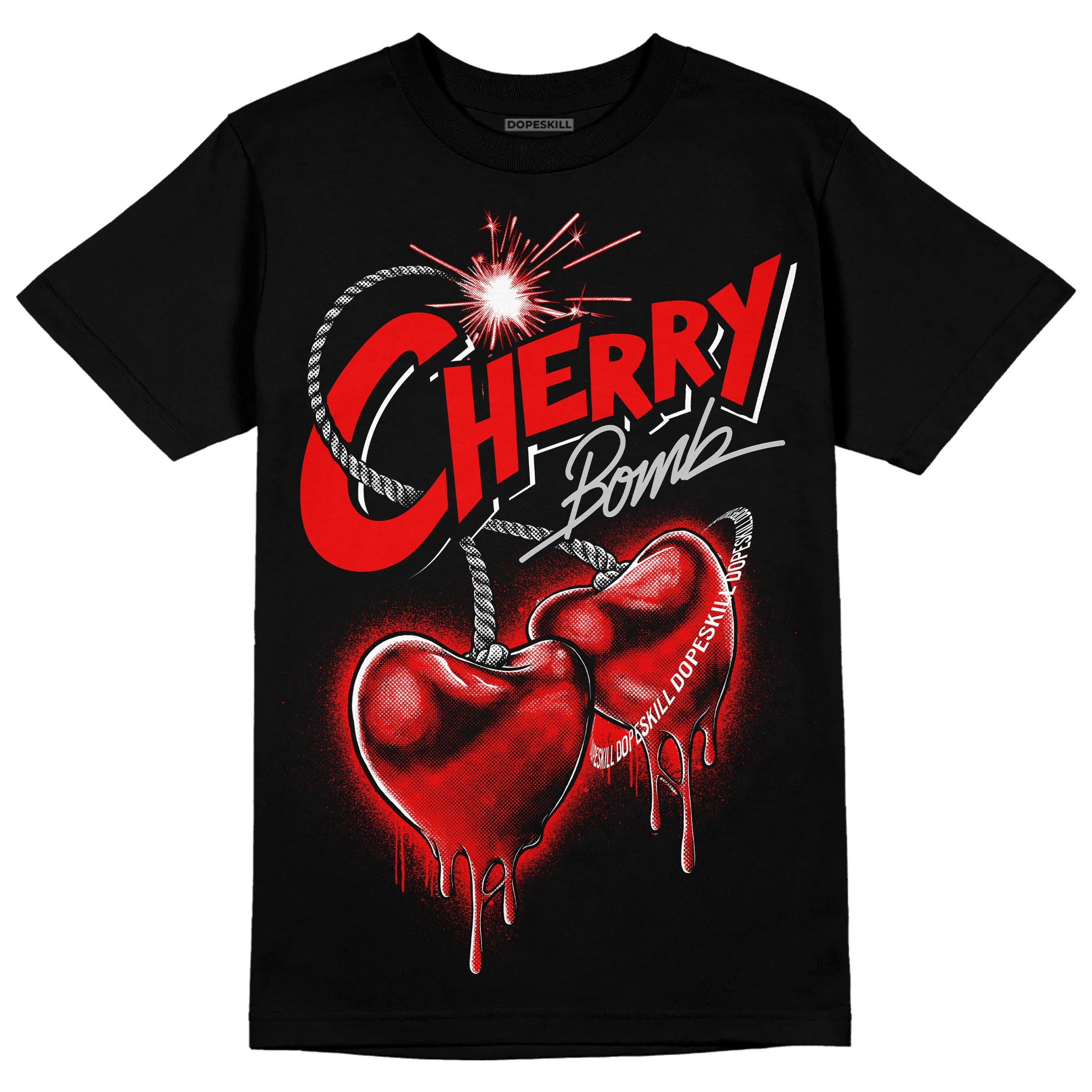 Cherry 12s superstreetwear T-Shirt Cherry Bomb Graphic