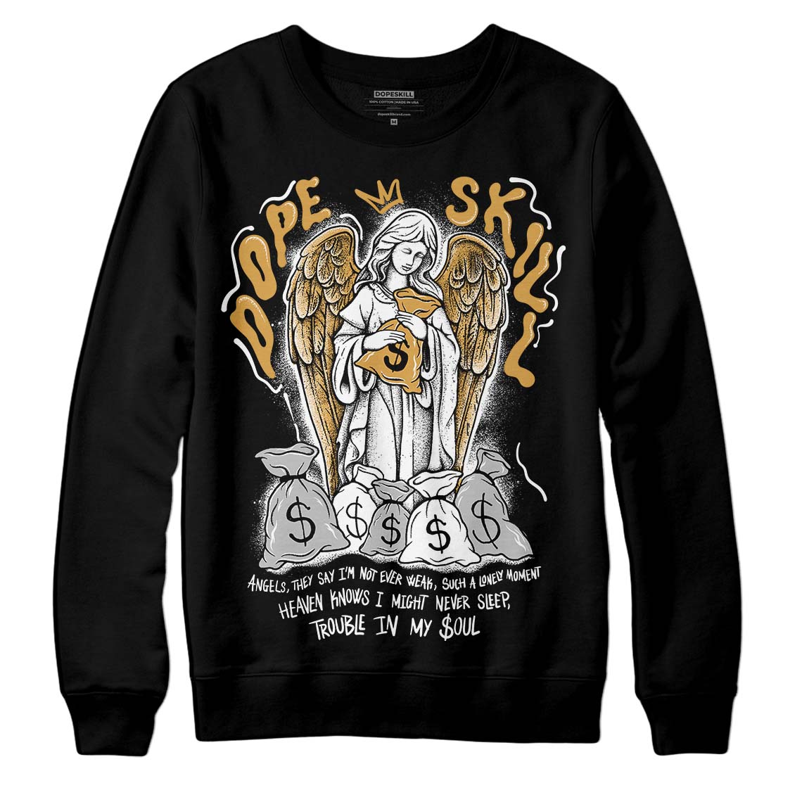 Gratitude 11s superstreetwear Sweatshirt Angels Graphic