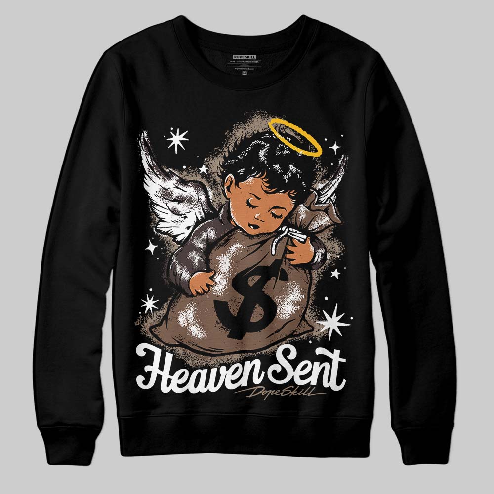 Baroque Brown 12s superstreetwear Sweatshirt Heaven Sent Graphic
