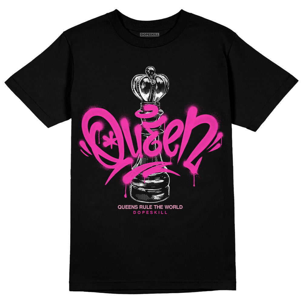 Triple Pink Dunk Low superstreetwear T-Shirt Queen Chess Graphic