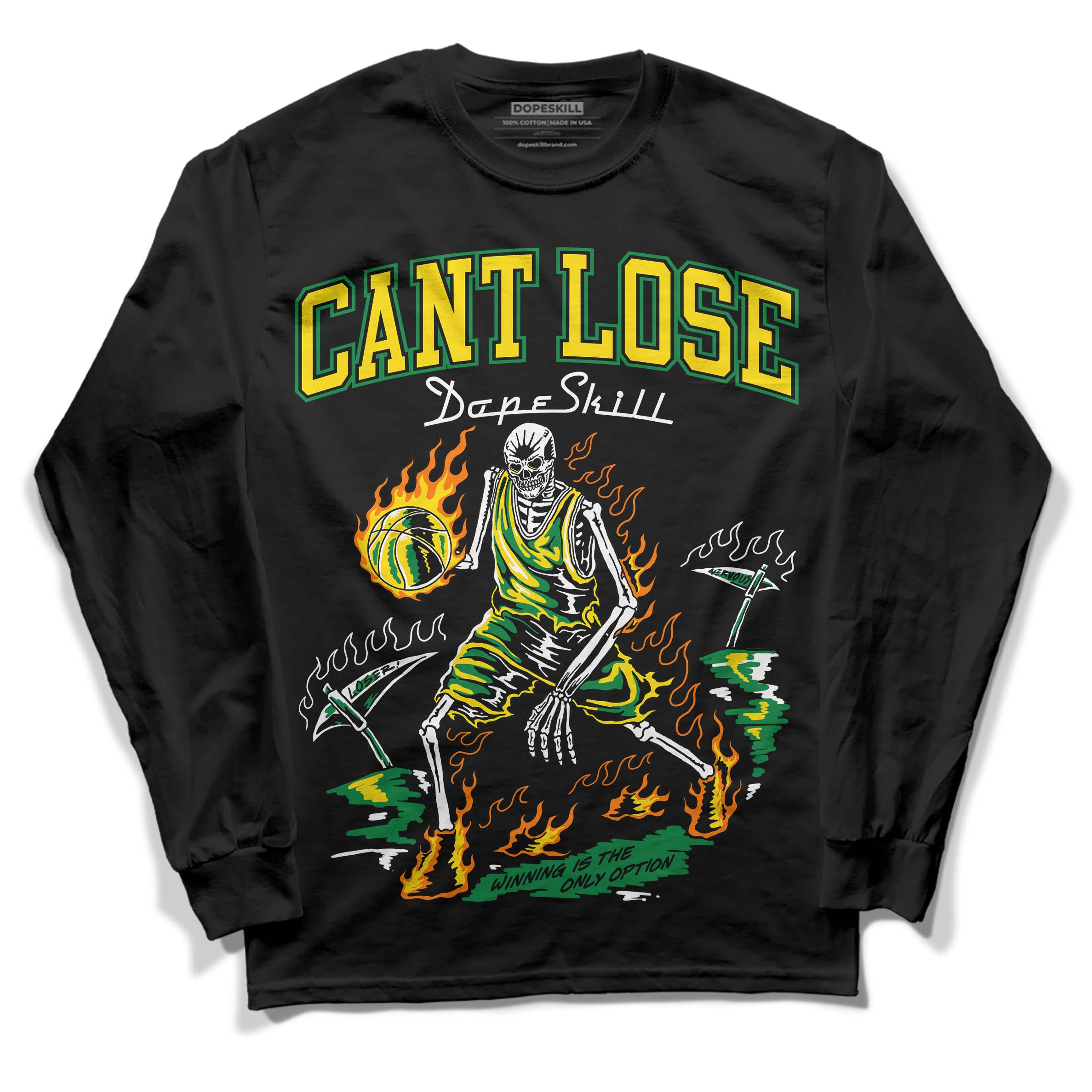 Dunk Low Reverse Brazil superstreetwear Long Sleeve T-Shirt Cant Lose Graphic