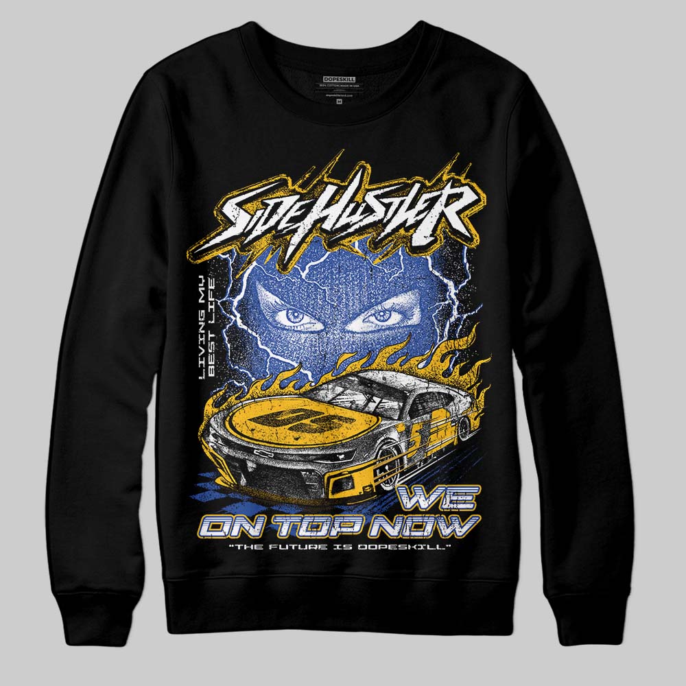 Royal Blue Collection superstreetwear Sweatshirt New Side Hustler Graphic