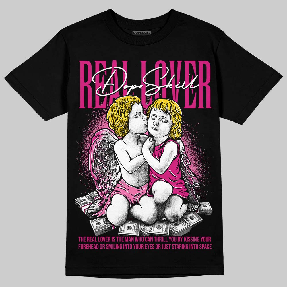Rick RO Pink Leather Sneakers superstreetwear T-Shirt Real Lover Graphic
