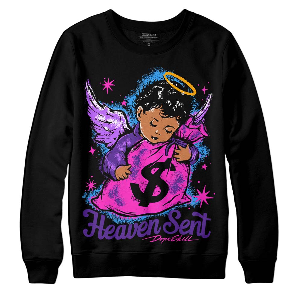 PURPLE Collection superstreetwear Sweatshirt Heaven Sent Graphic
