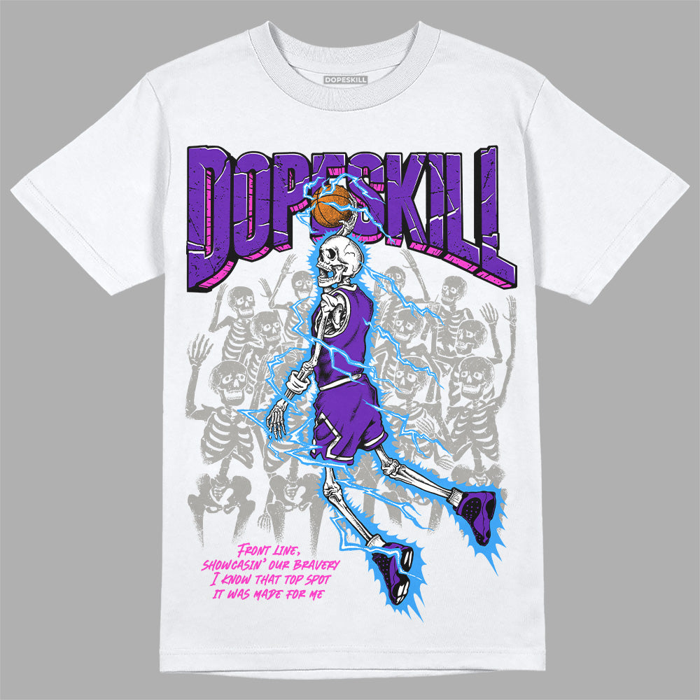 Court Purple 13s superstreetwear T-Shirt Thunder Dunk Graphic